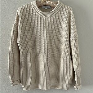 Cotton Ribbed Sweater